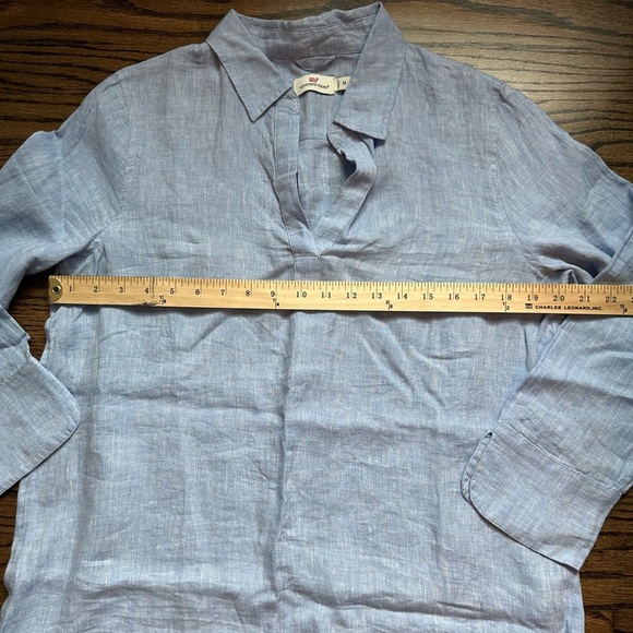 NWOT Vineyard Vines Linen Chambray Tunic - size medium - Picture 4 of 6